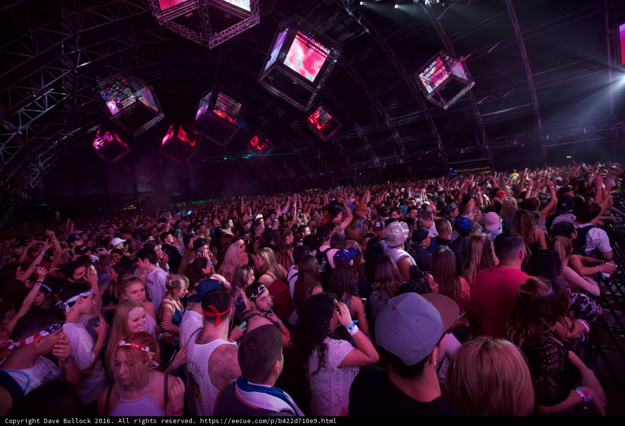 Coachella 2016 Crowd Goes Wild