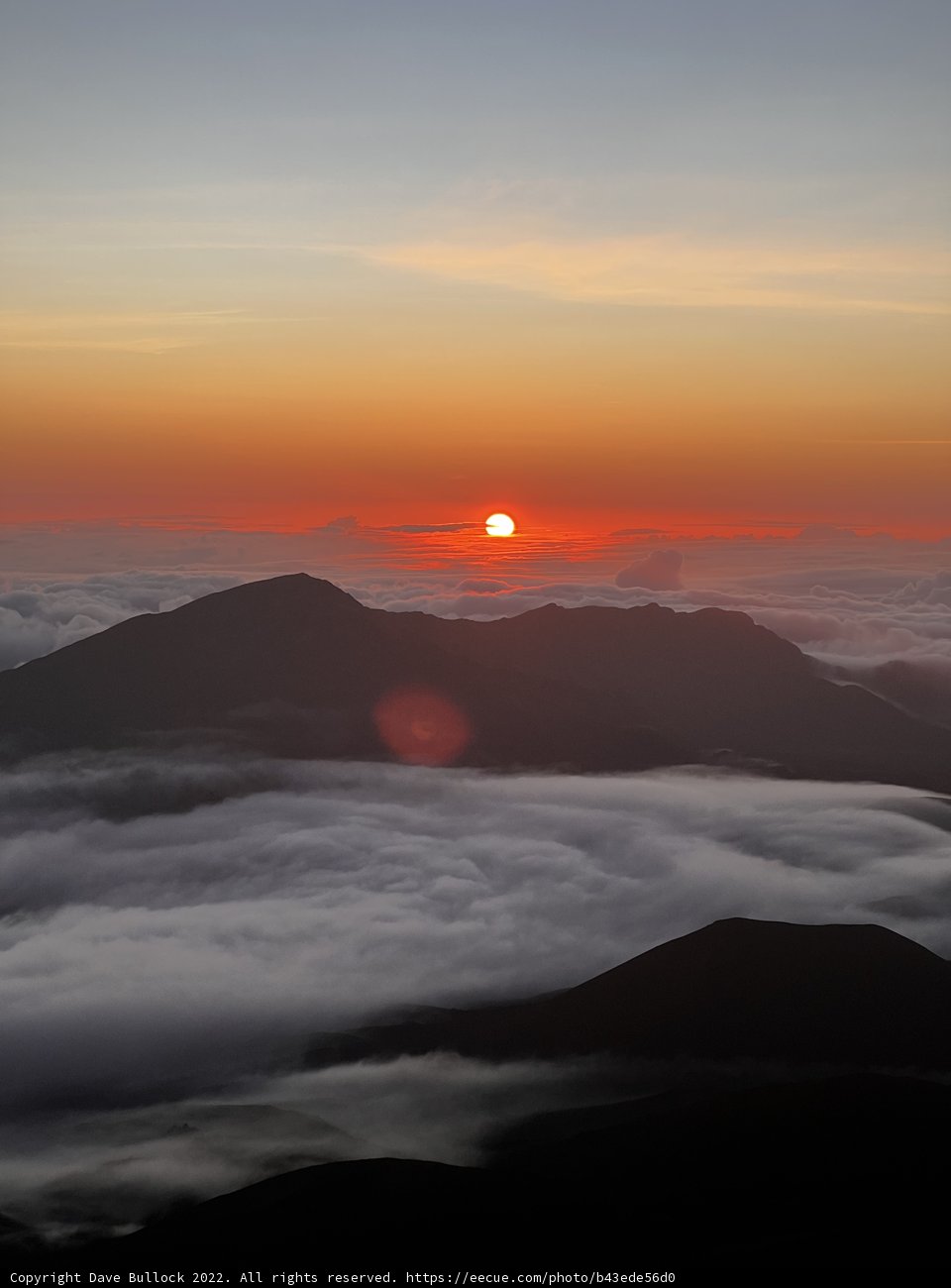 Sunset Over the Pacific Ocean