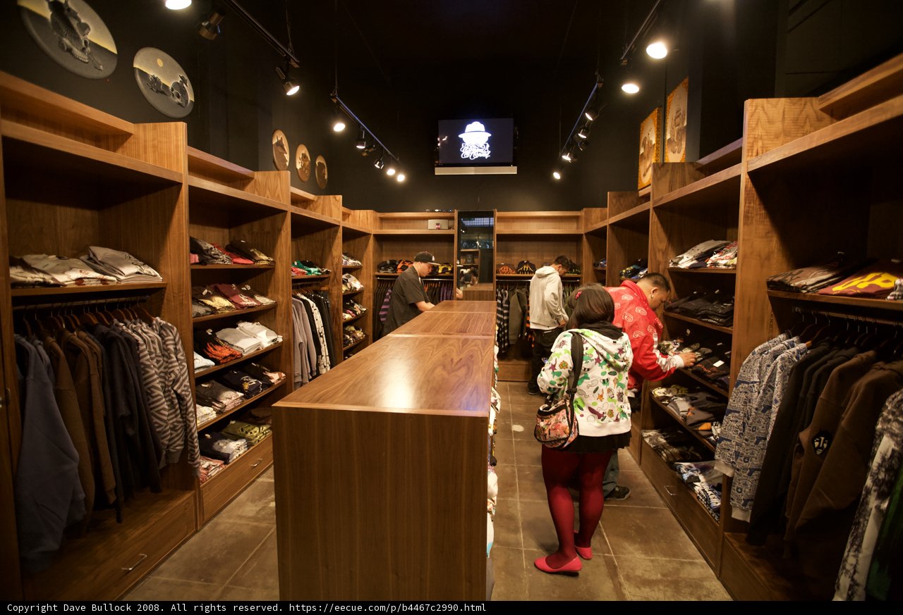 Shopping at a Chic Boutique