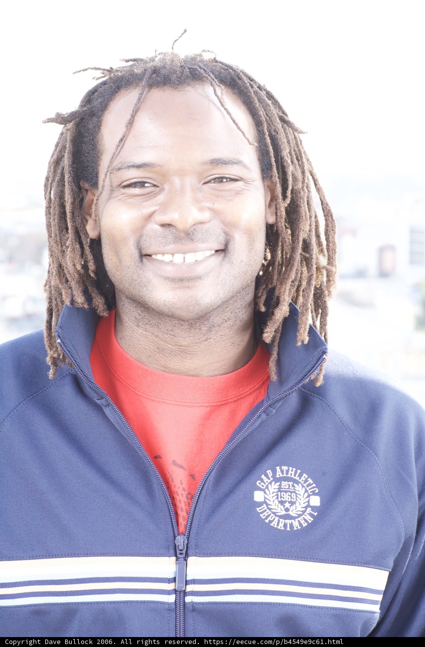Happy Man in Bright Jacket