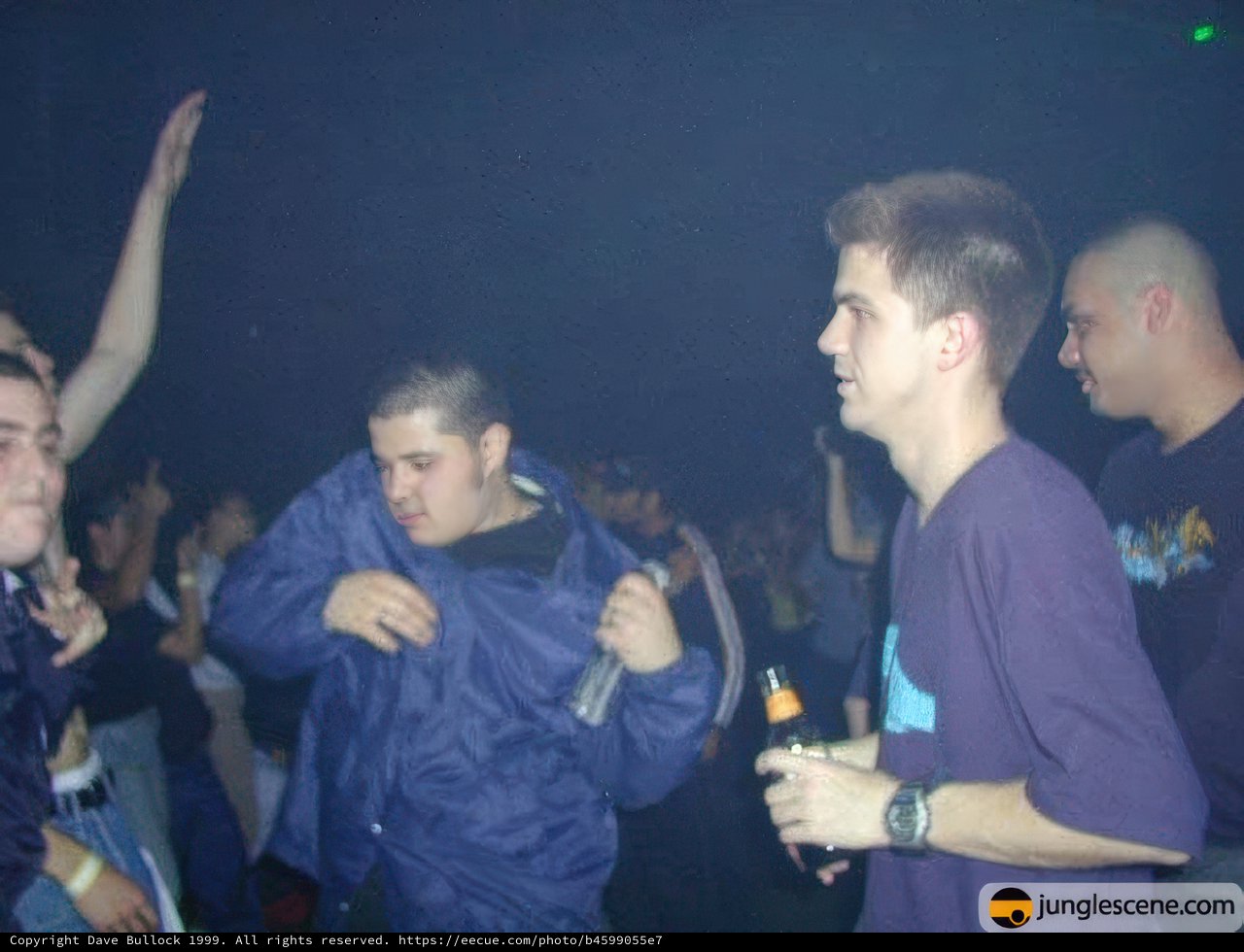Nightclub fun with friends