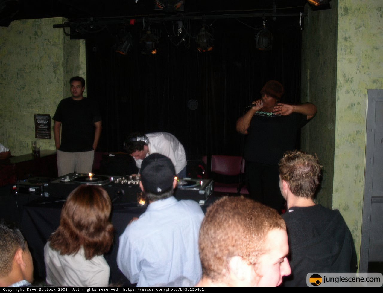 DJ Spinning at Nightclub