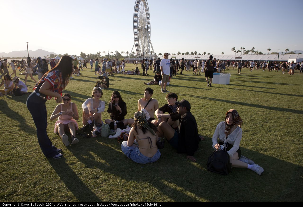 Sunlit Smiles at Coachella 2024