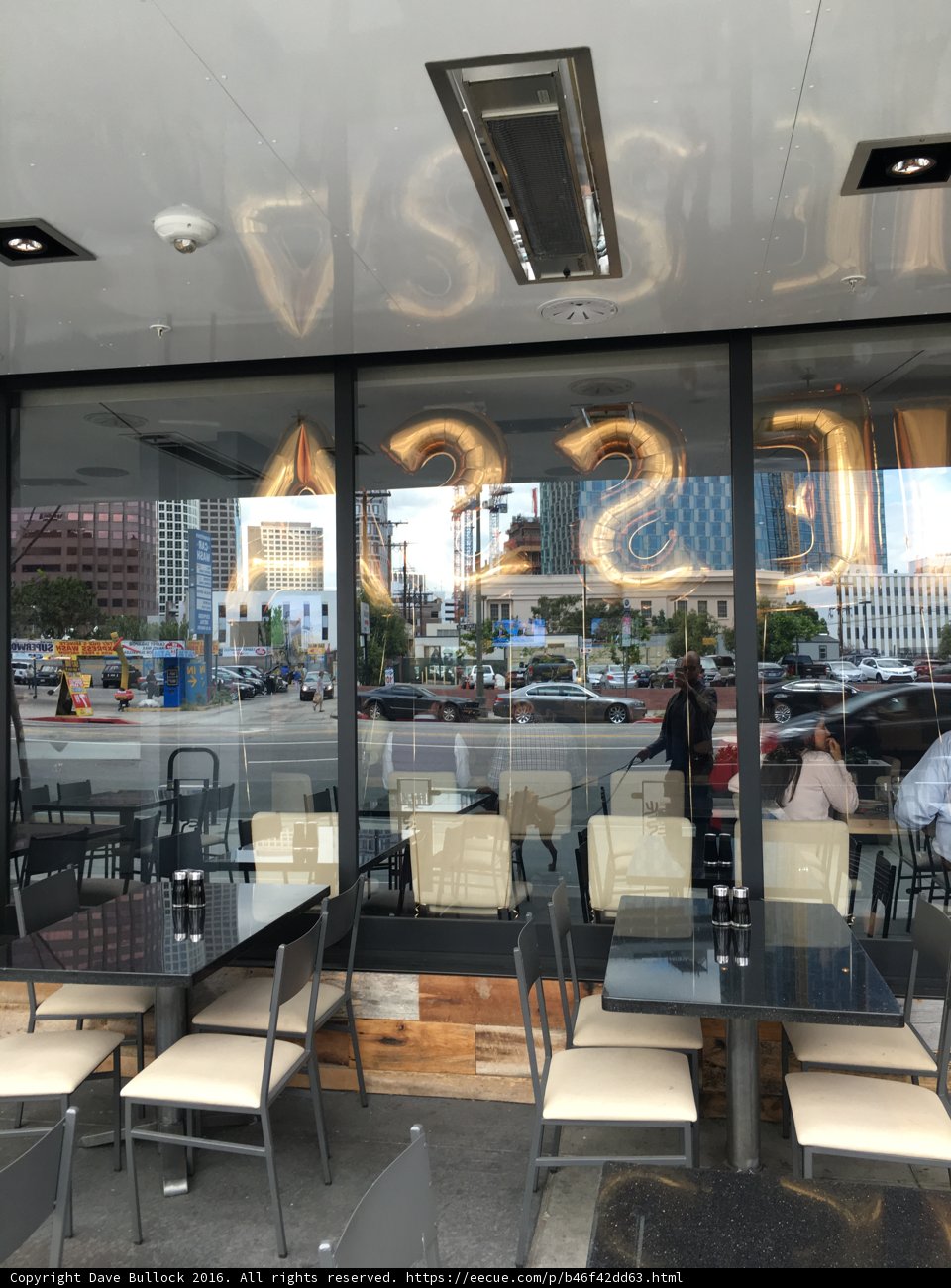 Restaurant view from inside