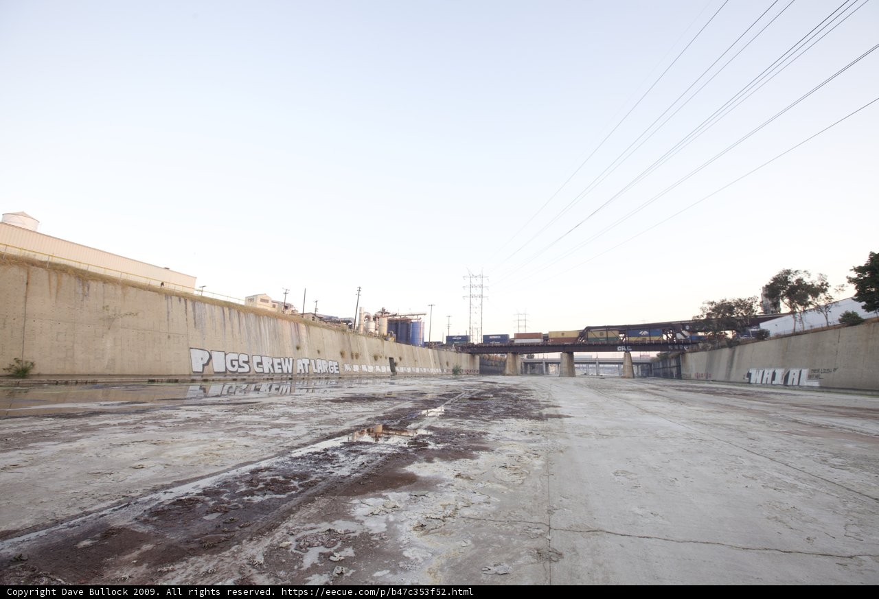 Graffiti Lined Road