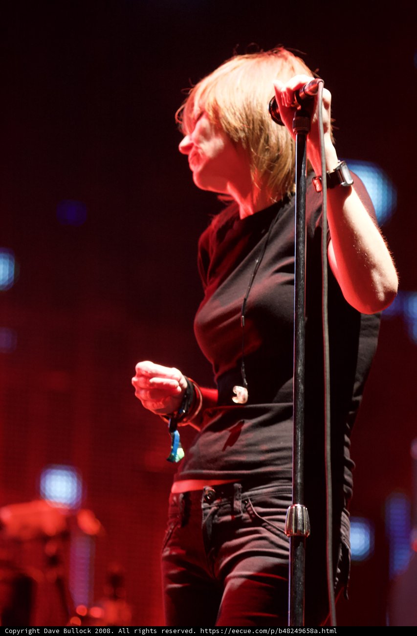 Woman Belting Out Tunes On Stage