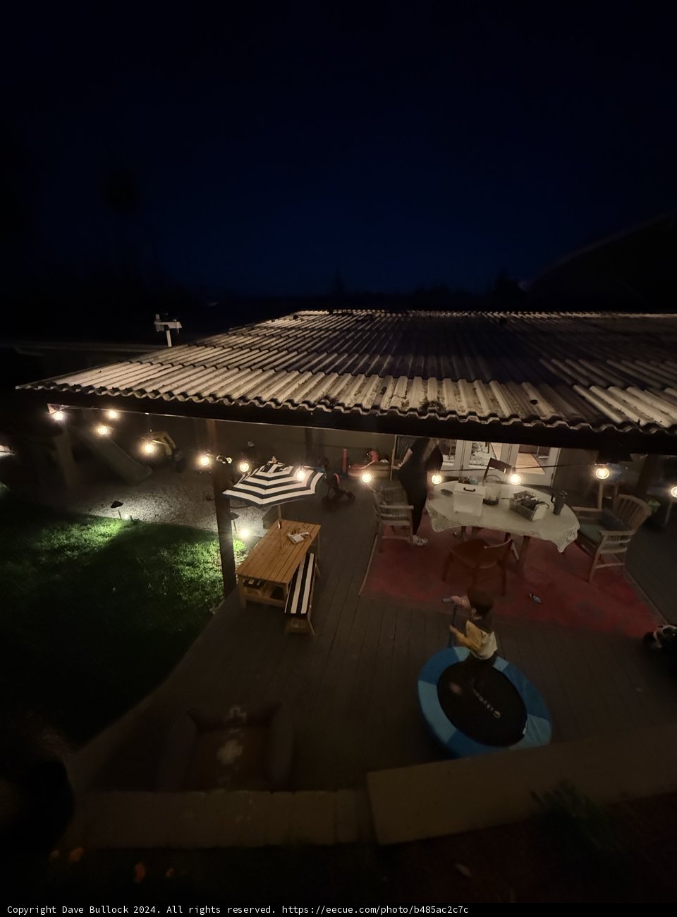 Evening Tranquility on the Deck