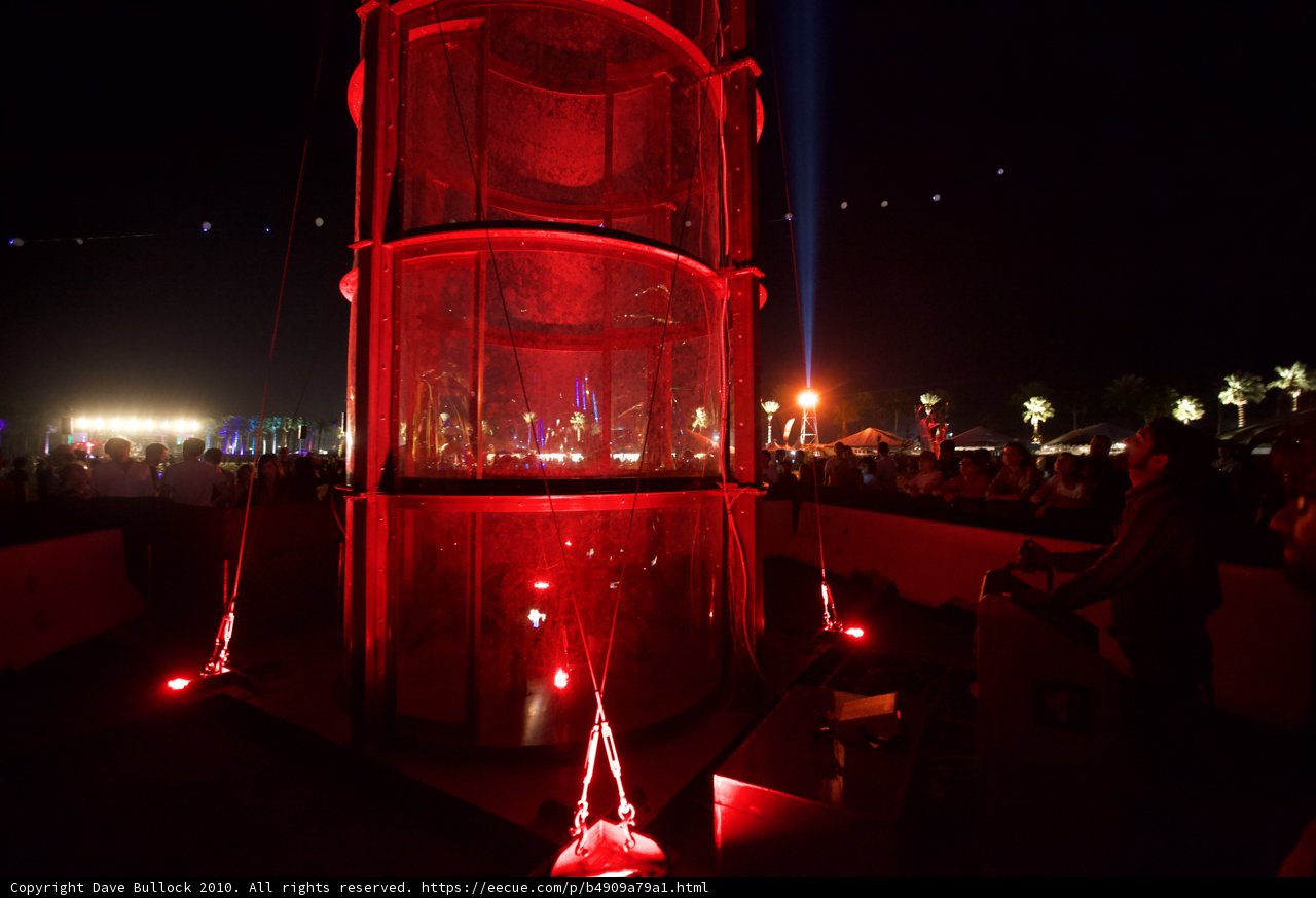 Glowing Urban Monolith