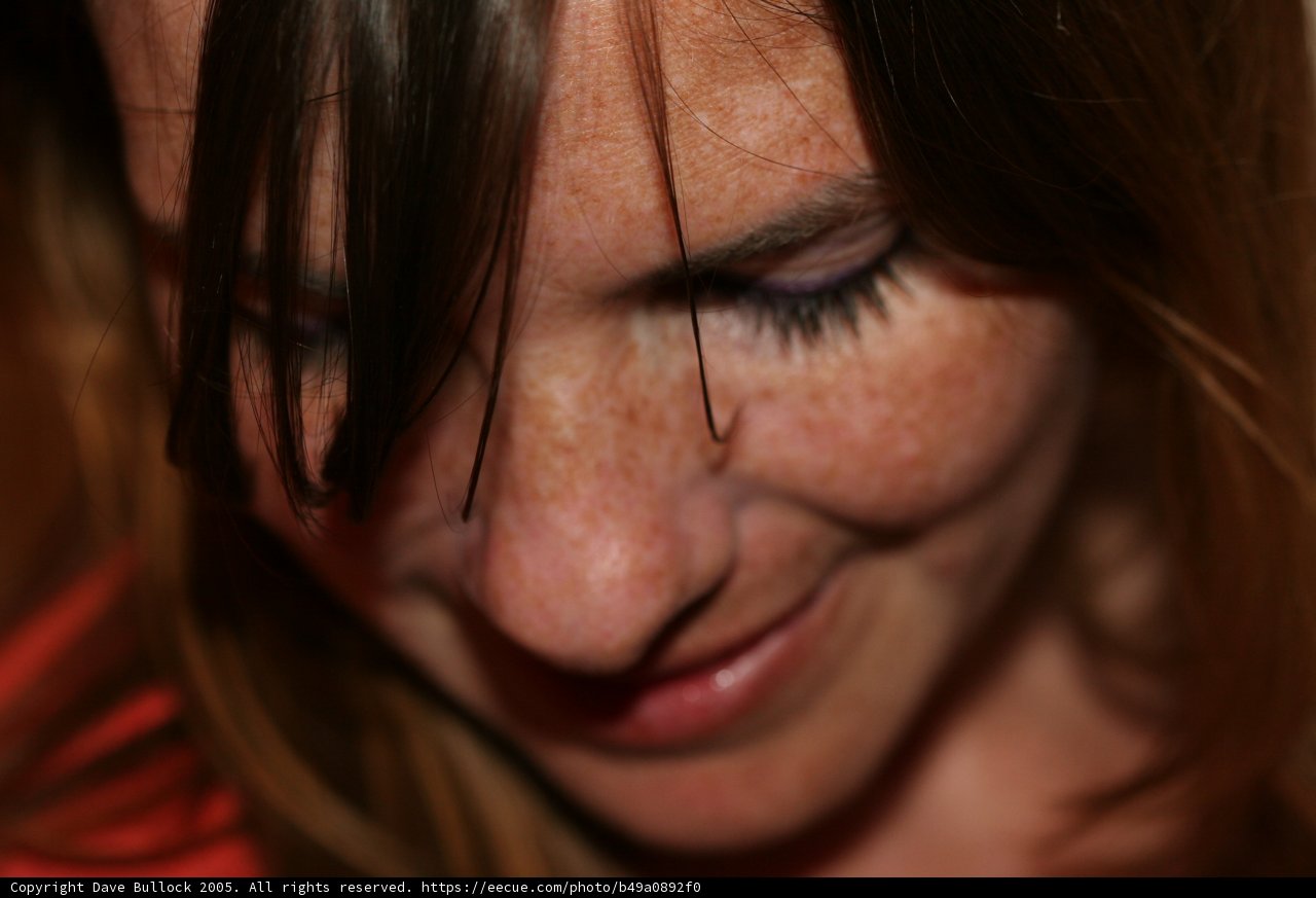 Freckled Elegance
