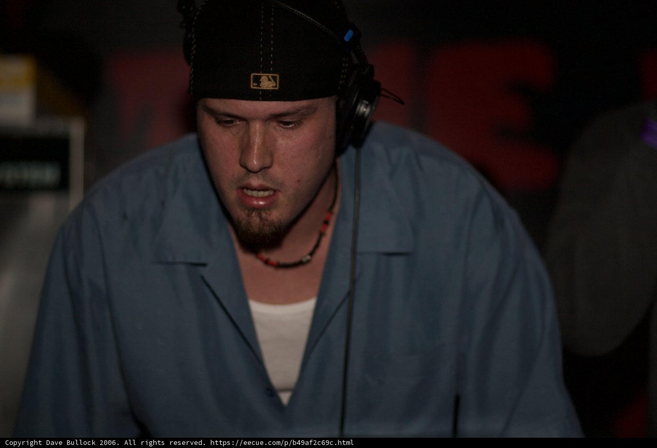 Blue Shirt and Headphones
