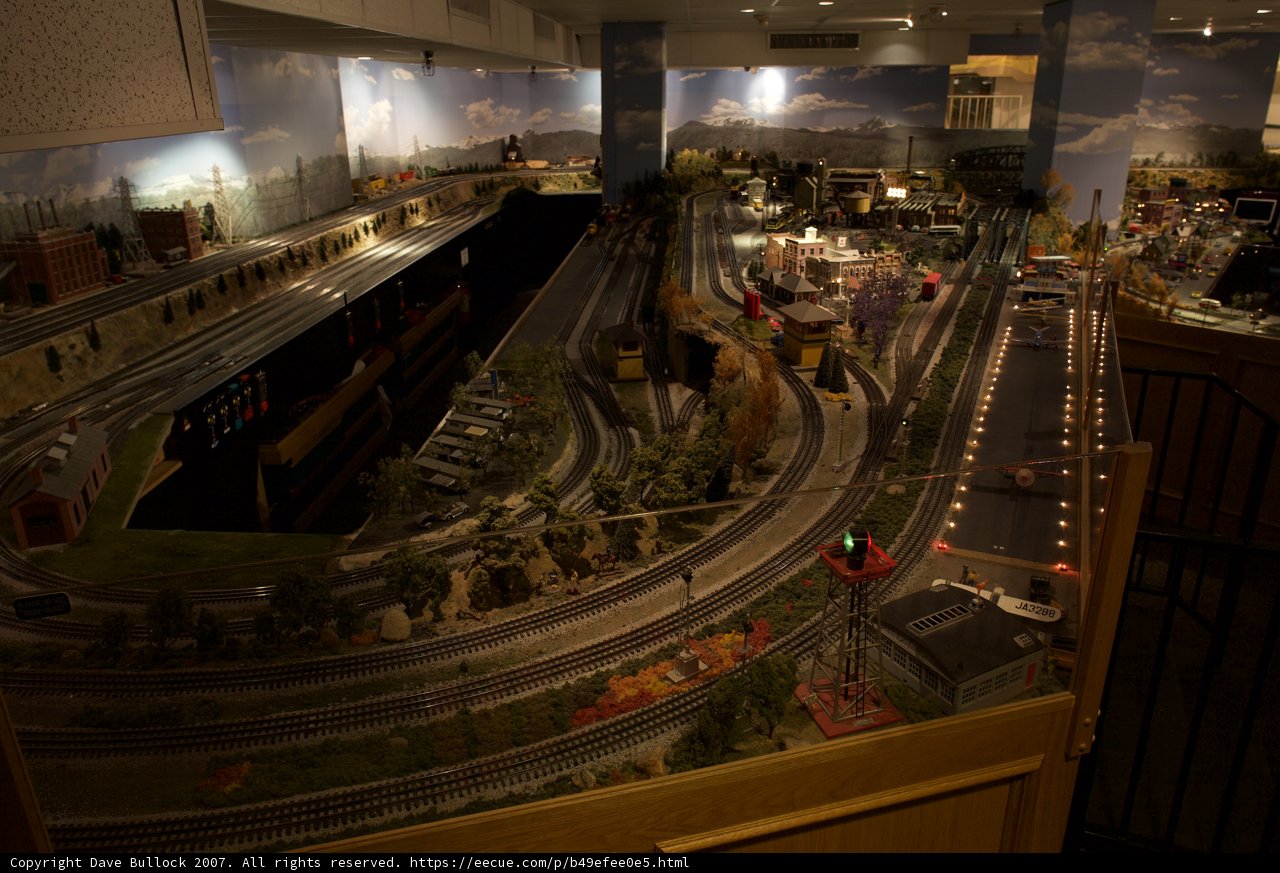 Urban Metropolis Train Diorama