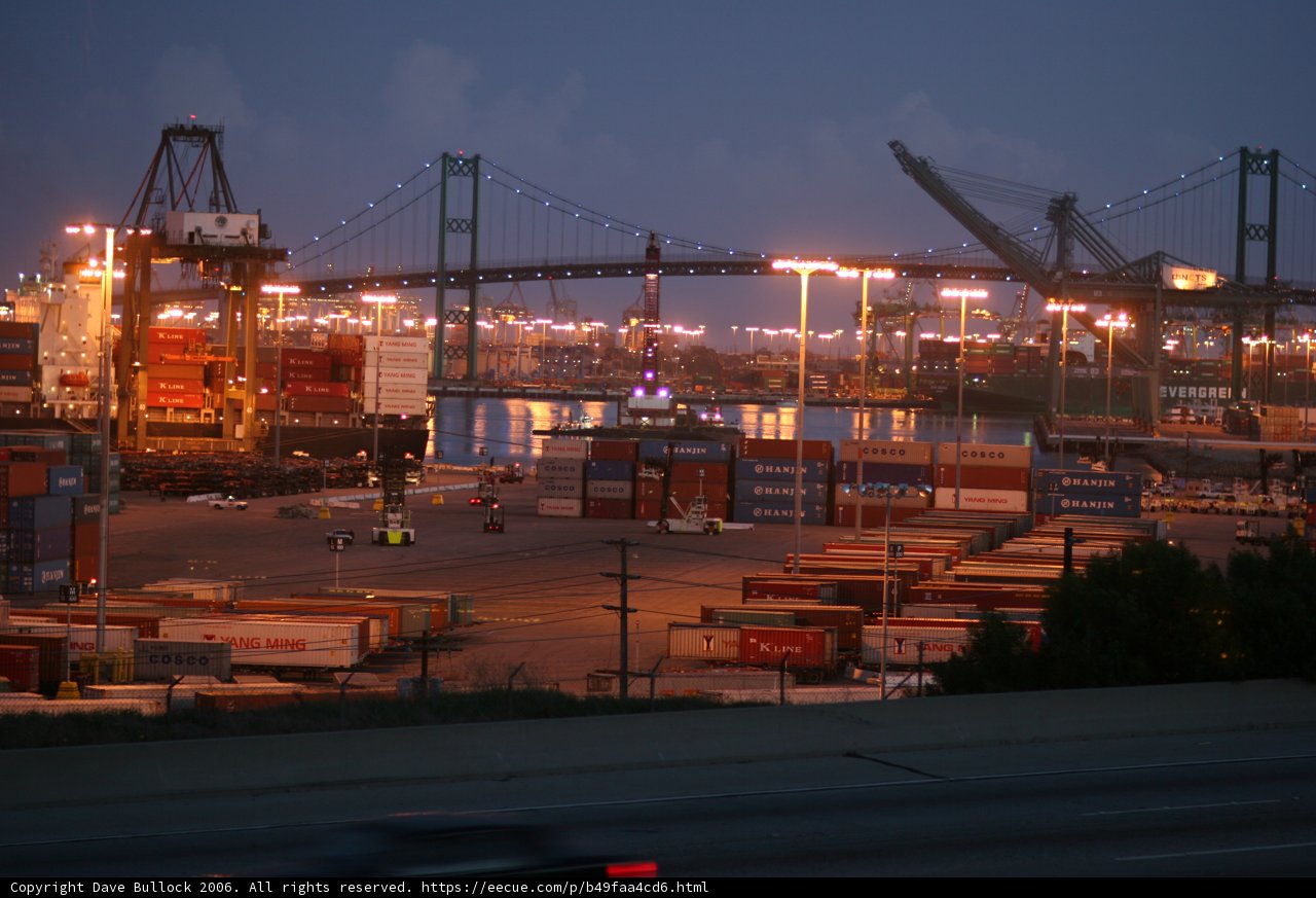 Dark Sky Over the Port