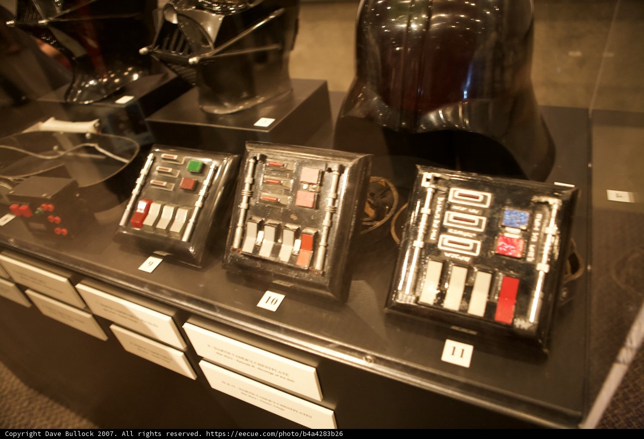 Star Wars Helmets on Display