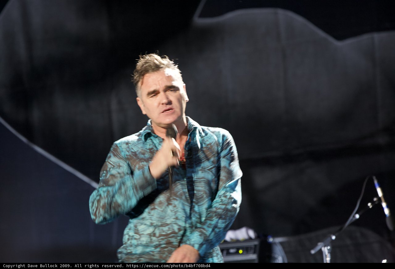 Morrissey Gives Electrifying Solo Performance at Coachella 2009