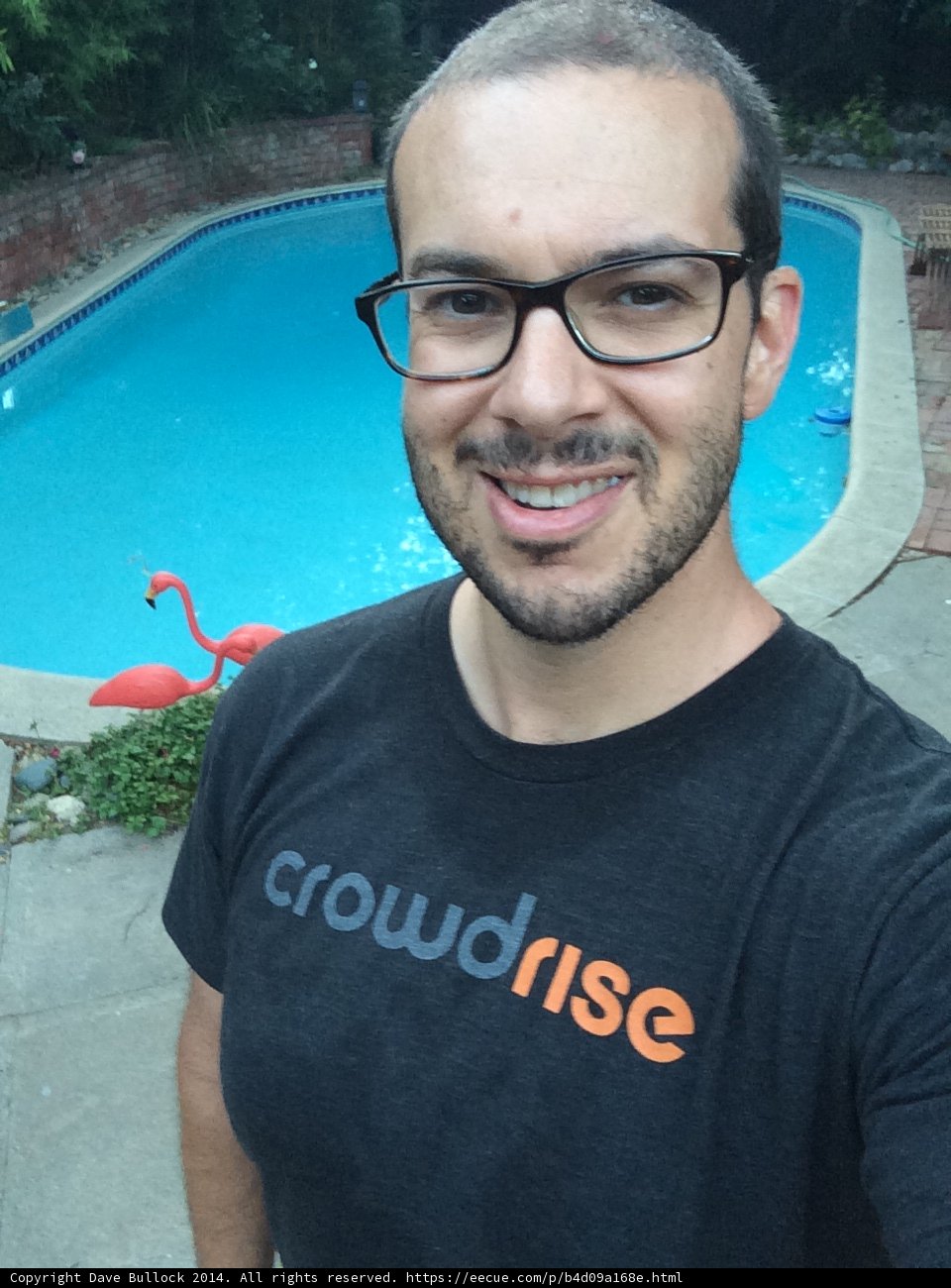 Selfie by the Pool