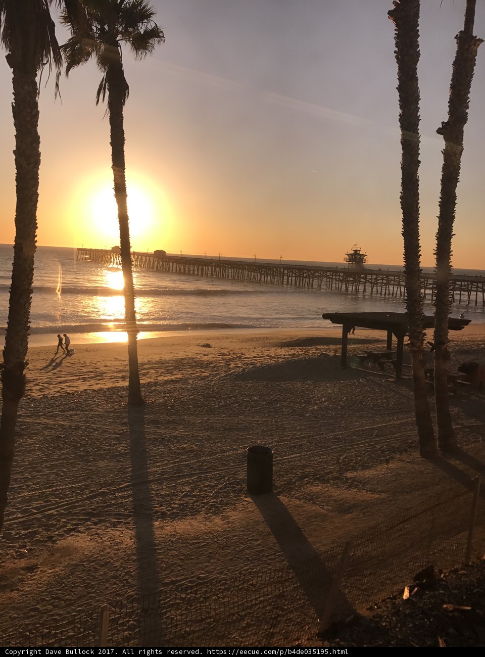 Sunset at San Clemente Pier