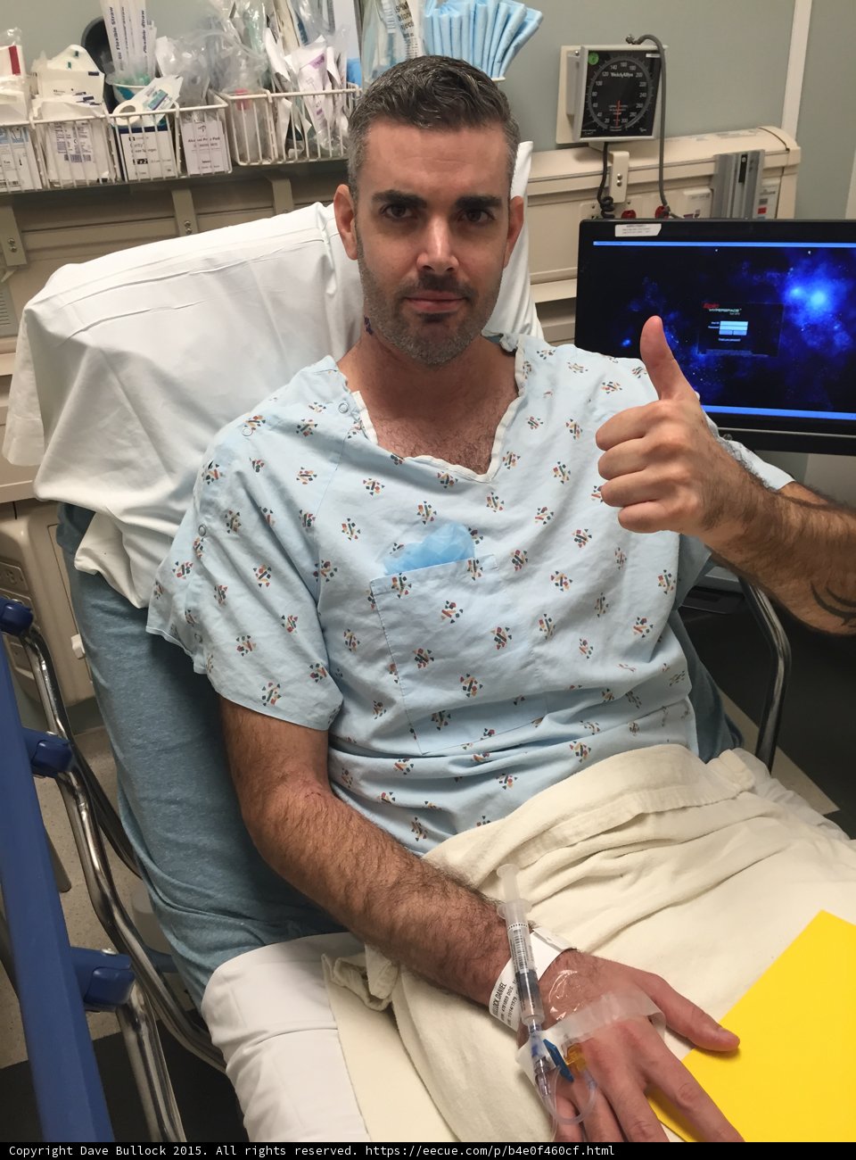 Thumbs Up From Hospital