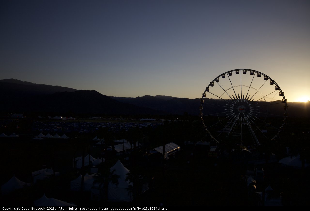 Sunset Fun at Coachella