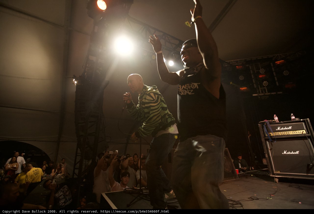 Two Men Rocking the Stage at Coachella