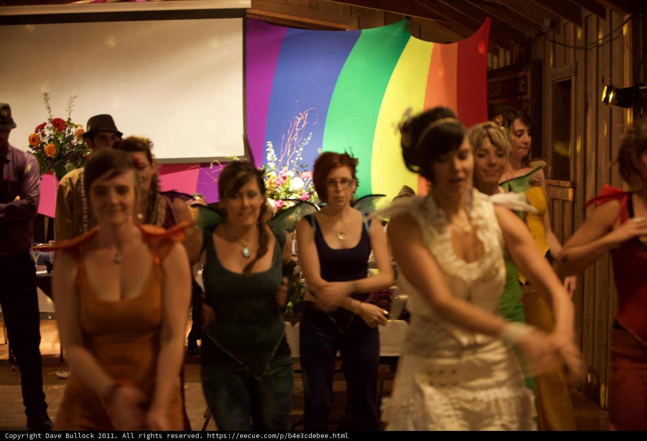 A Night of Dancing and Bouquets