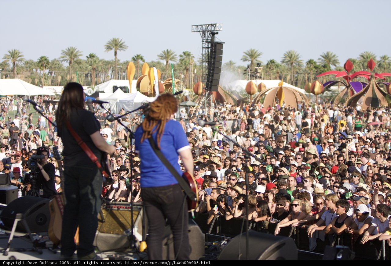 Coachella Crowd Goes Wild