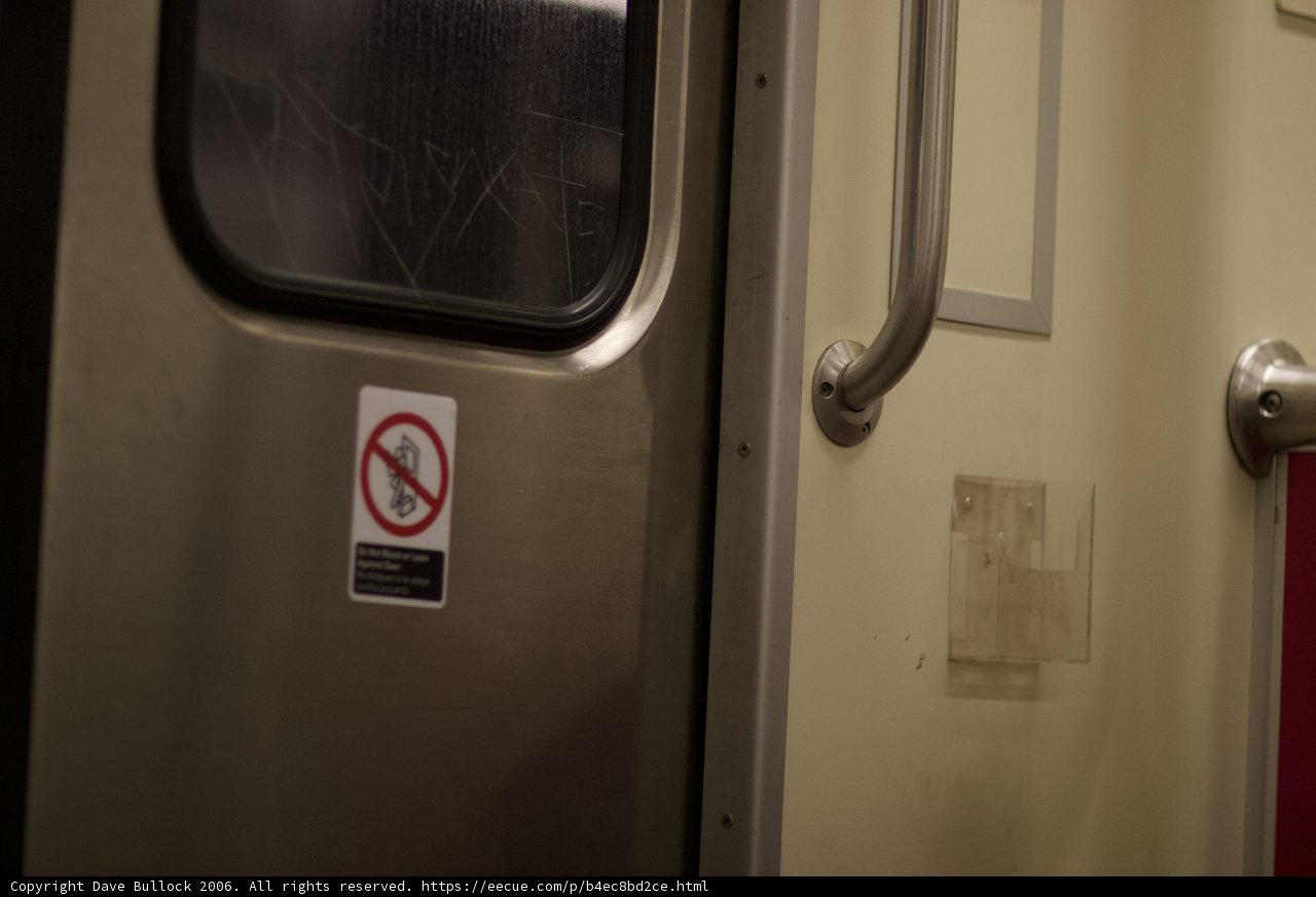 No Smoking at the Train Station