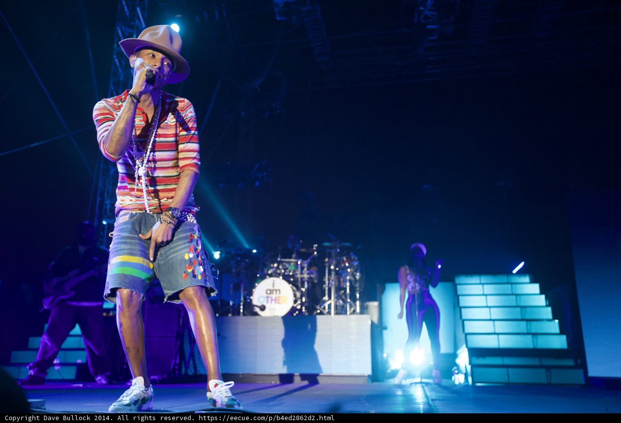 Pharrell Williams Rocks the O2 Arena