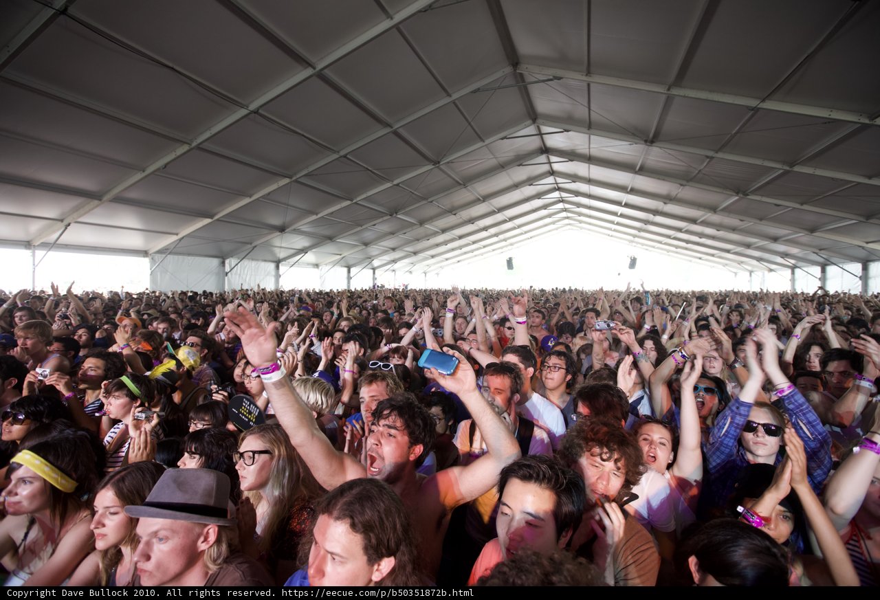 Coachella Crowd Goes Wild