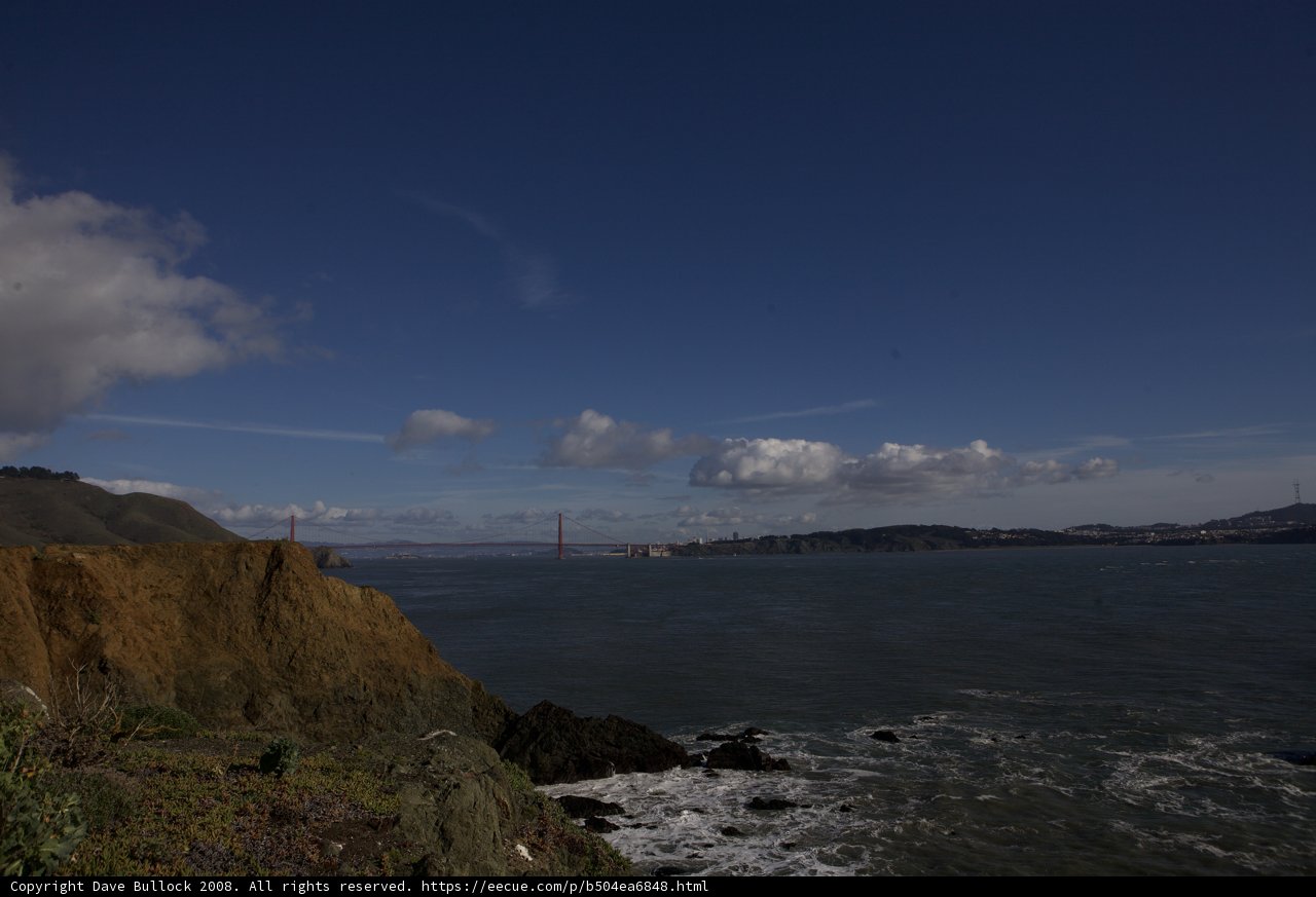 Atop Promontory: A Spectacular View of the Golden Gate Bridge