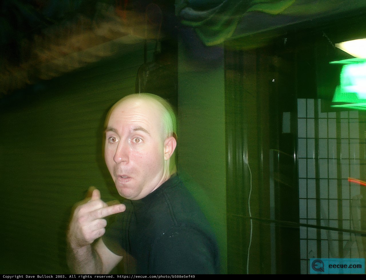 The Green Light Selfie