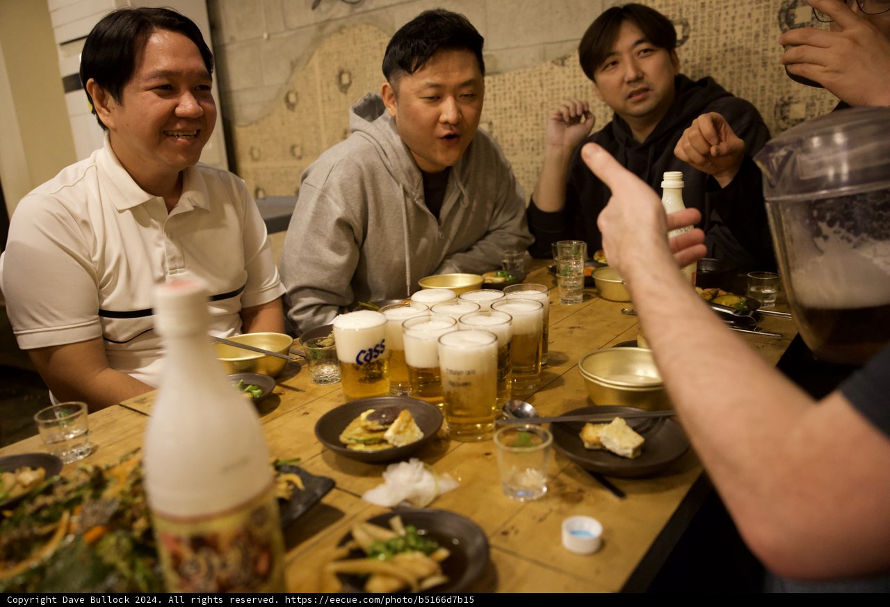 An Evening of Revelry in Korea, 2024