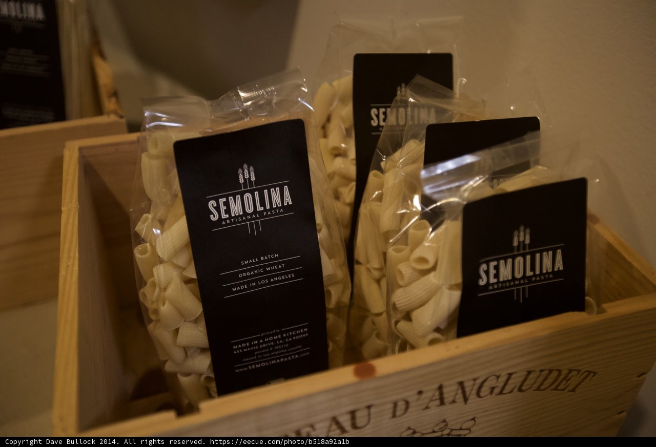 A Crate Full of Semina Pasta