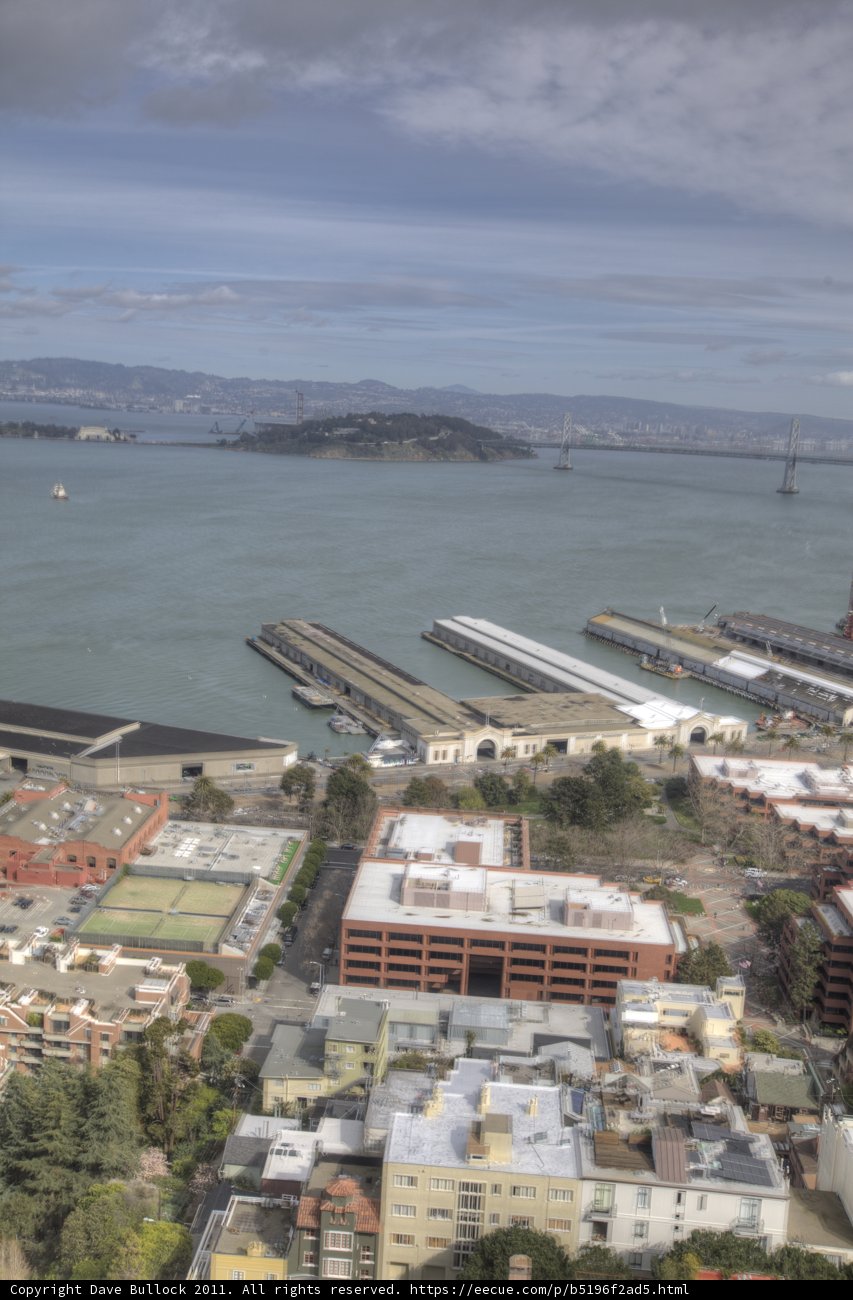 Serene Bay View from Up High