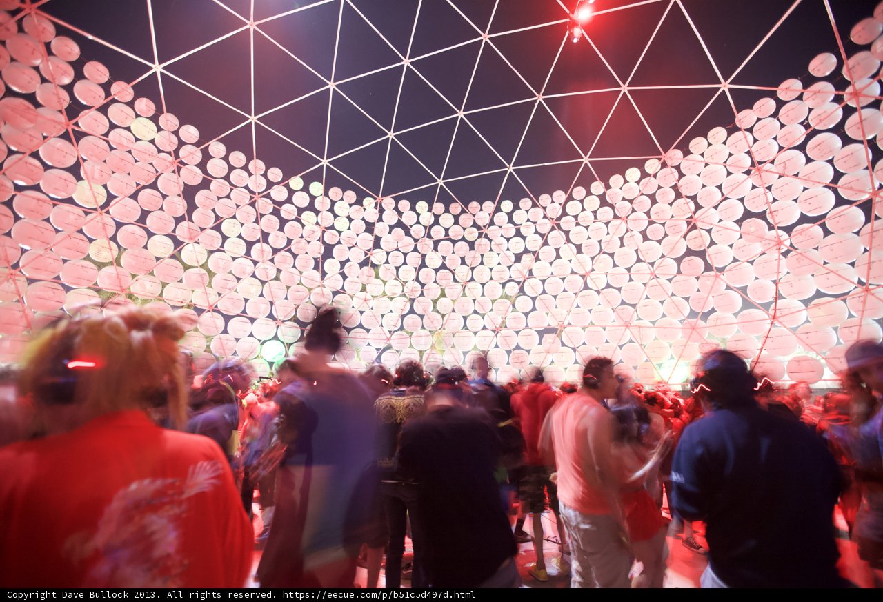 Urban Nightlife Under the Dome