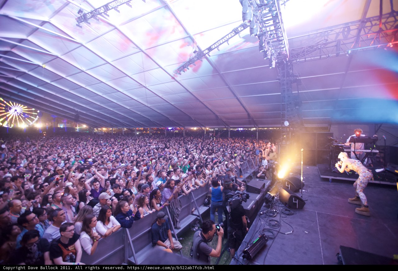 The Thrilling Crowd at Coachella 2011