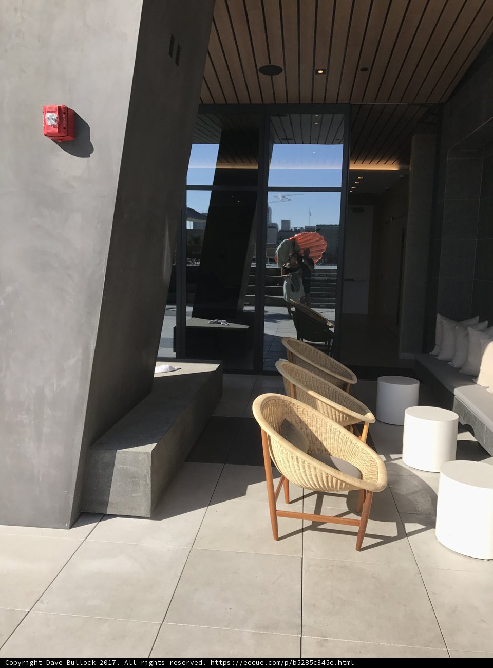 Lobby with Fire Hydrant