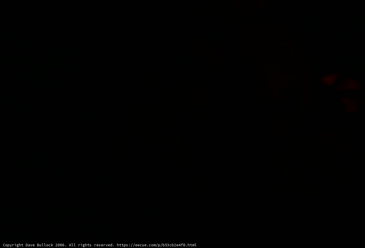 Red Starry Night