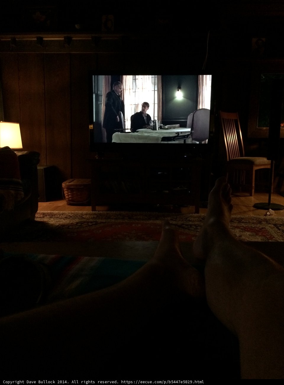 Relaxing in the Living Room with Anthony Laciura and Steve Buscemi