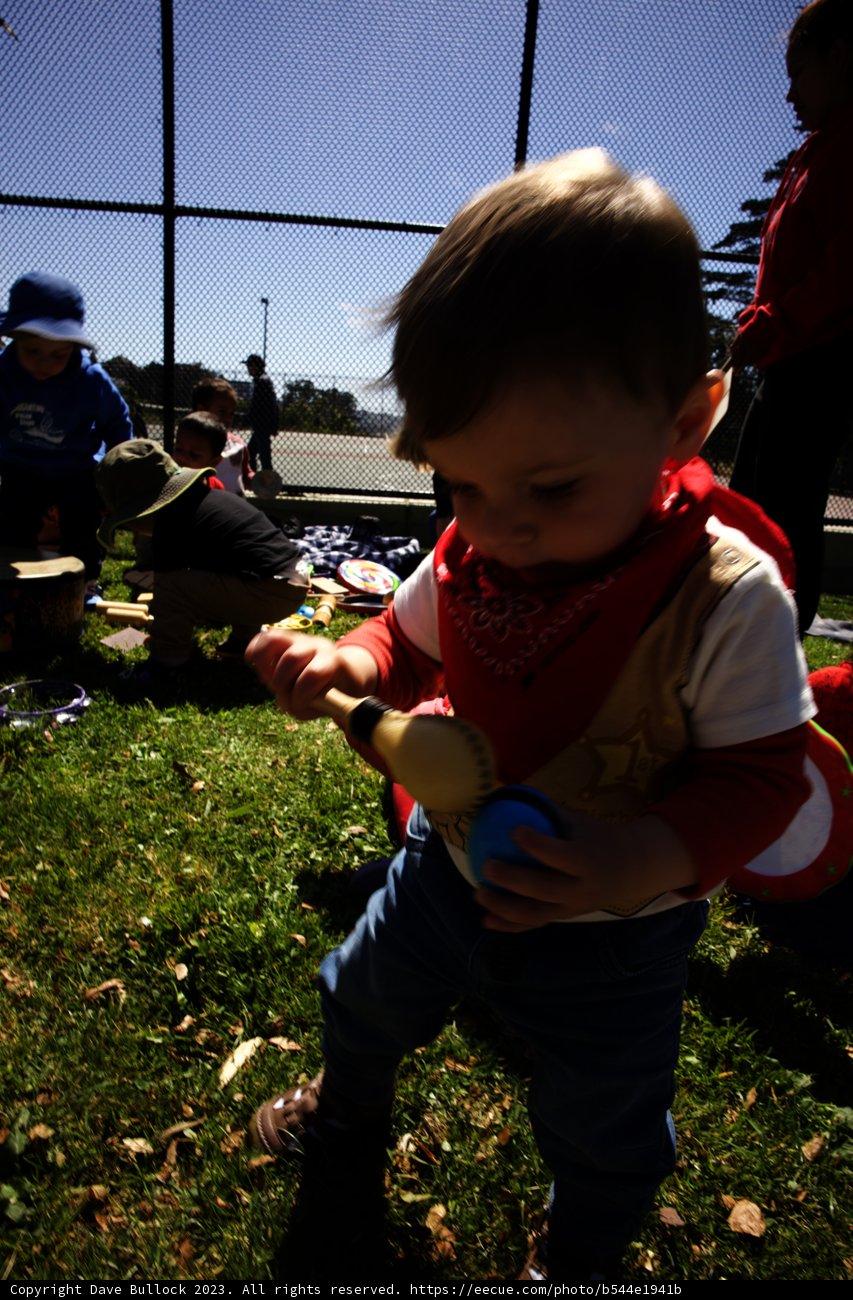 Catching Fun: Wesley's First Frisbee Game
