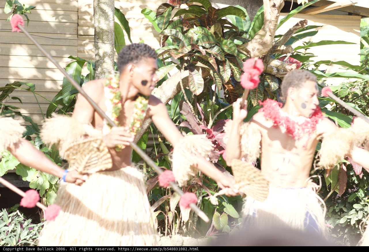 Hula Dancers in Fiji