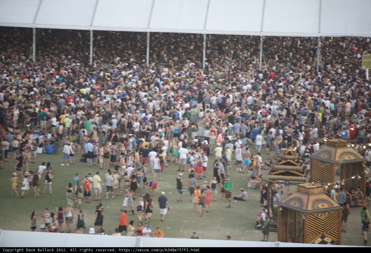 Coachella Concert Crowd