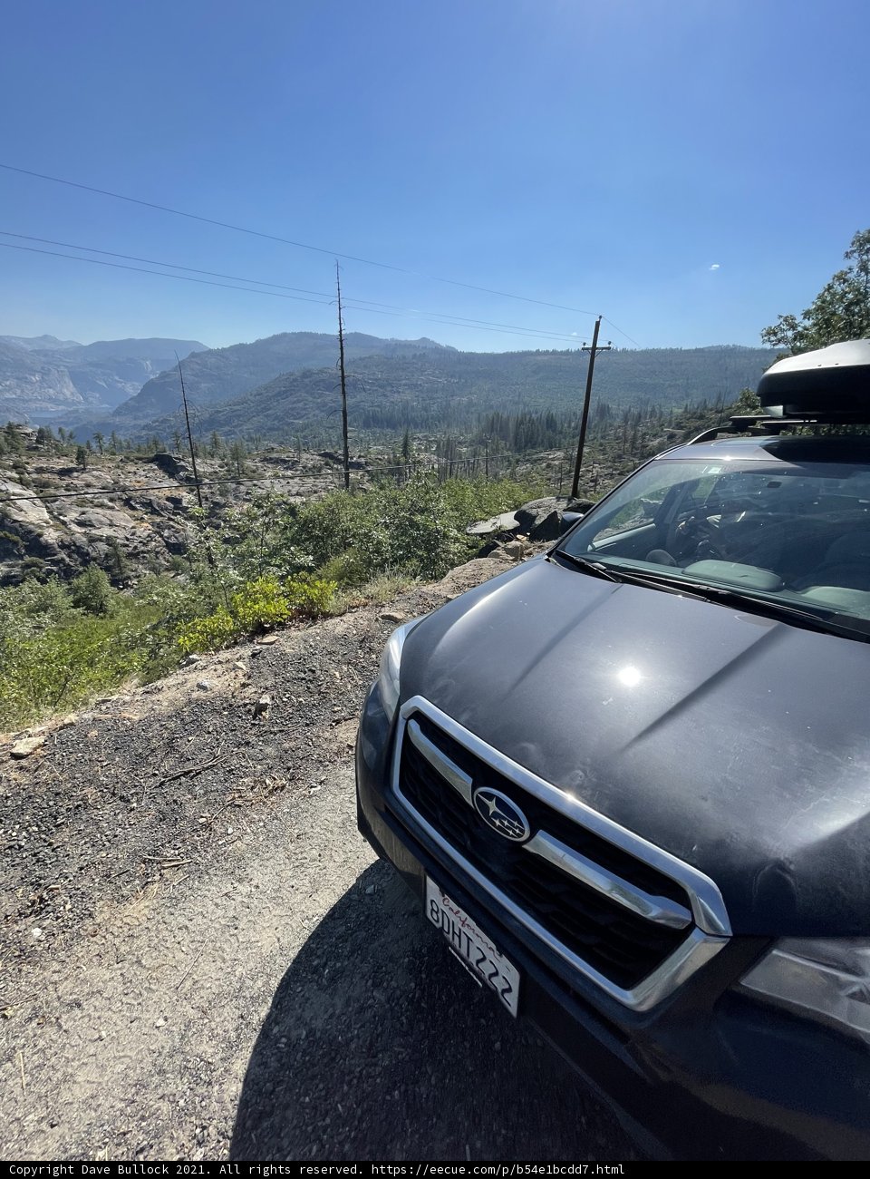 Parked in Yosemite