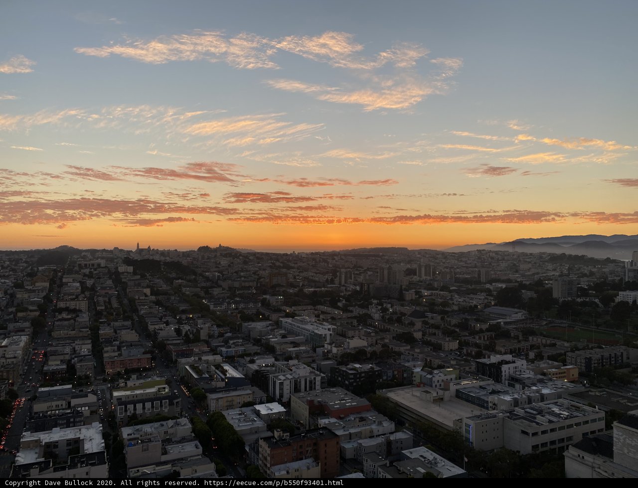 Overlooking the San Francisco Metropolis
