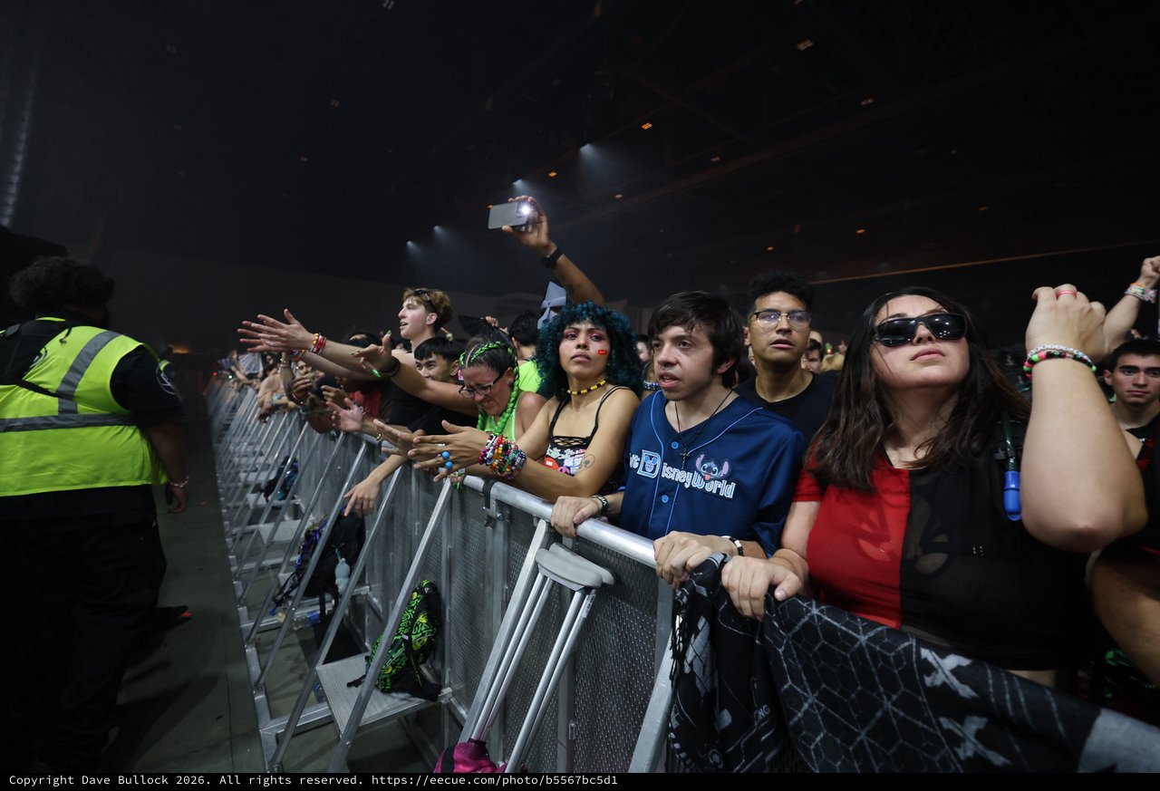 Ecstatic Fans Press Against Barrier at Wobbleland 2026