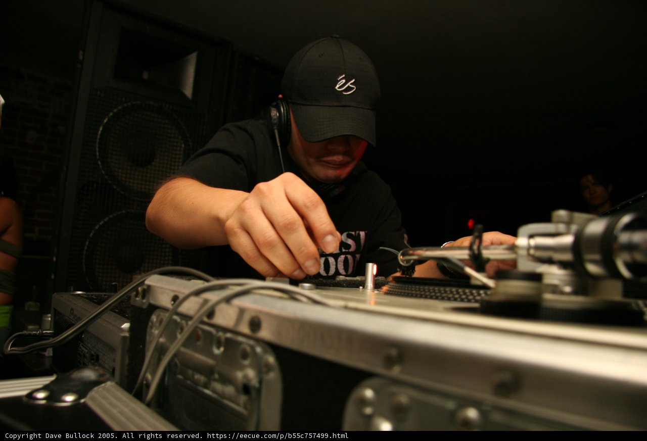 The DJ in Black