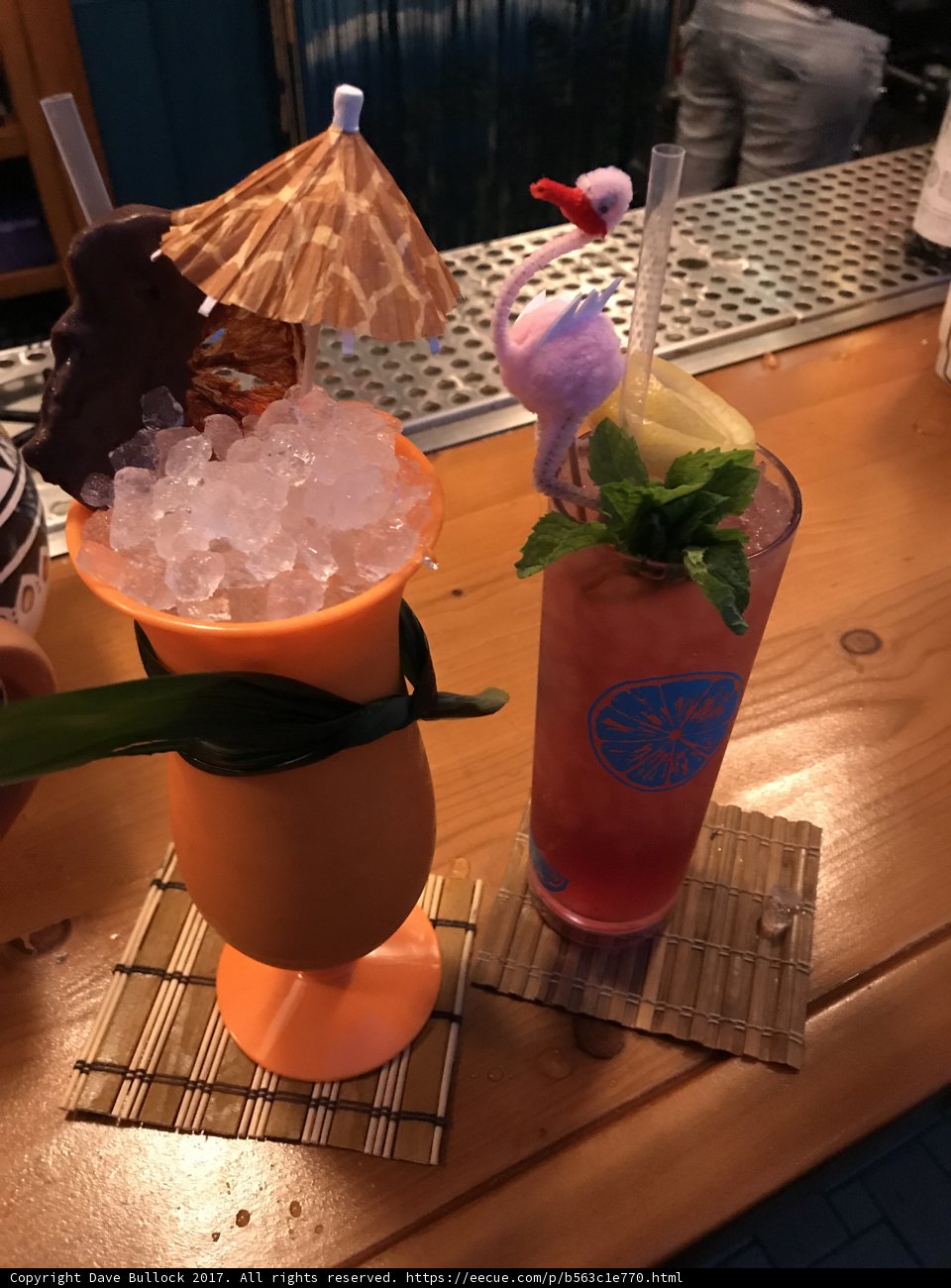 Flamingo Sunset Cocktails