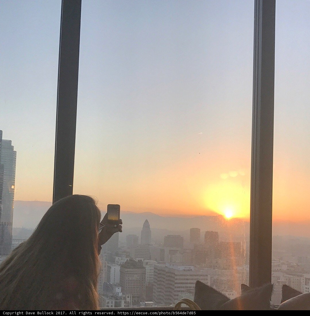 Capturing the Beauty of a City Sunset