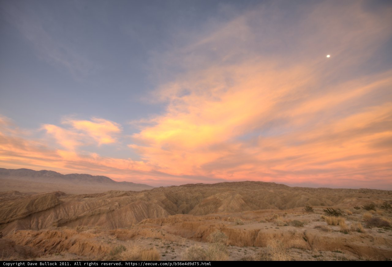 Desert Moonrise