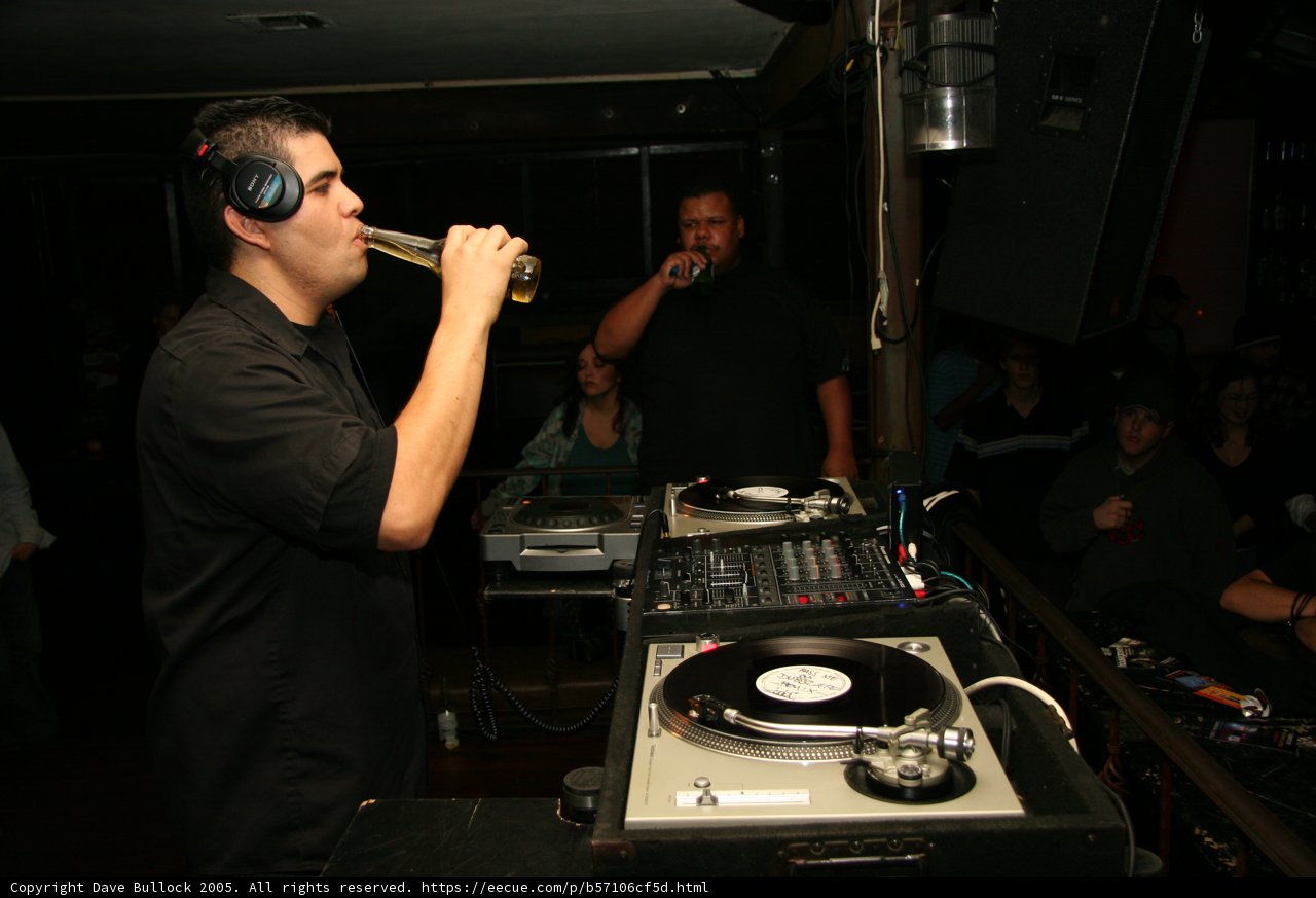 The Deejay in Black
