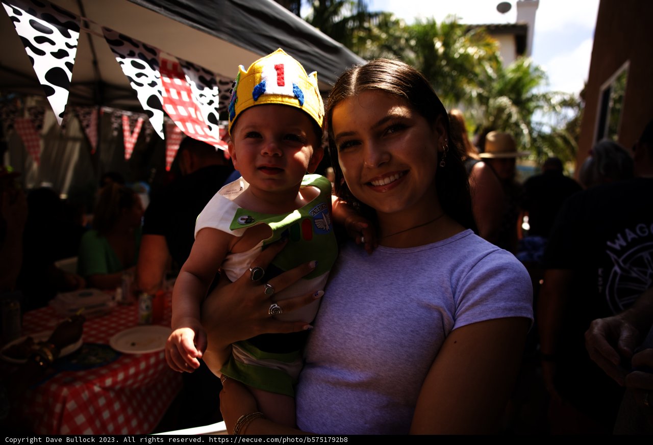 Treasured Moment at Wesley's First Birthday Bash